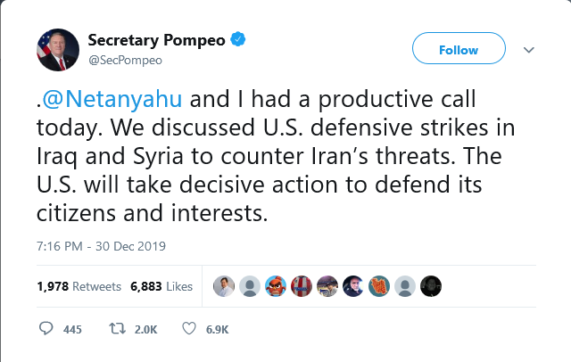 Screenshot_2020-01-02 Secretary Pompeo on Twitter Netanyahu and I had a productive call today We discussed U S defensive st[...].png
